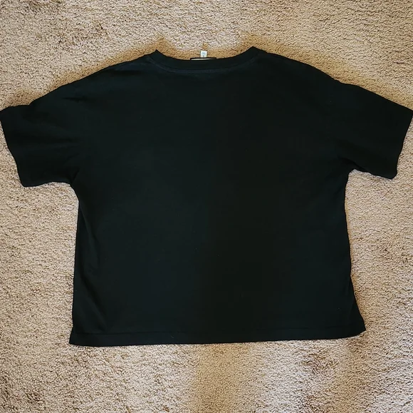 Tuckernuck Cotton Pocket Kelley Black Short Sleeve Tee Boxy Minimalist Small - Picture 4 of 5